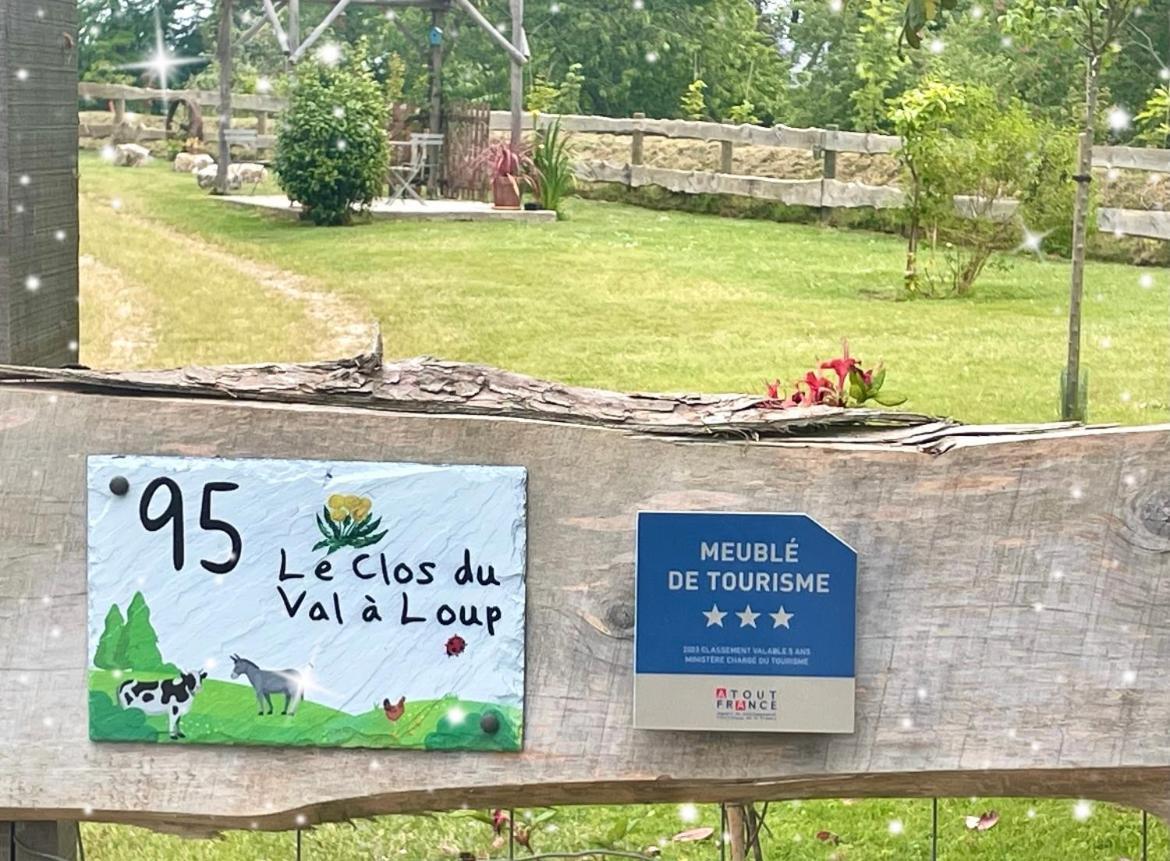 Le Clos Du Val A Loup Bénarville Kültér fotó