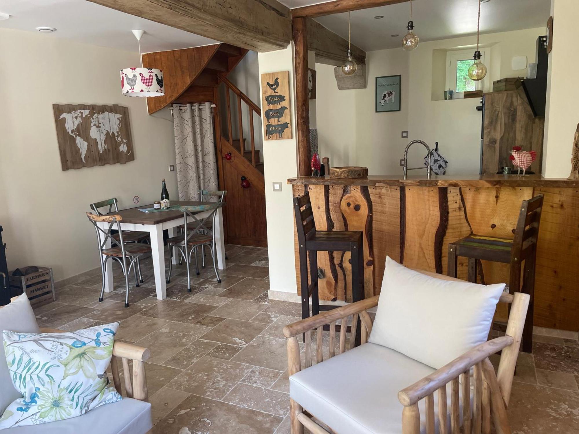 Le Clos Du Val A Loup Bénarville Kültér fotó